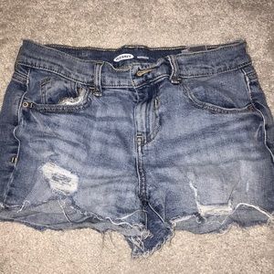 old navy denim shorts